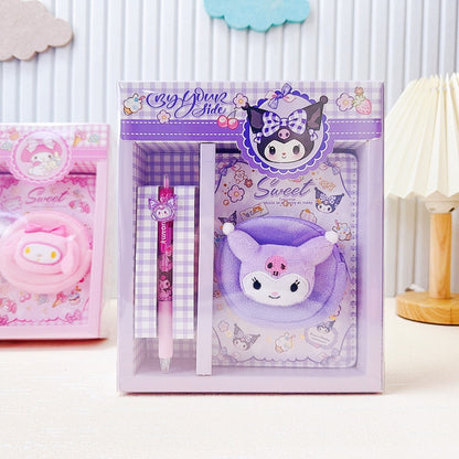 Cute Sanrio Characters Diary Set
