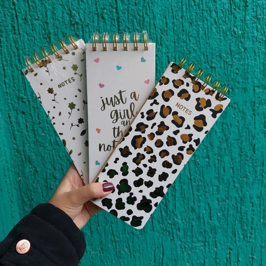 Slim Spiral Notepads