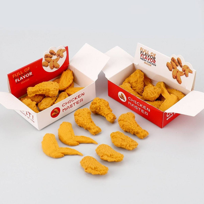 Fried Chicken Drumstick Eraser